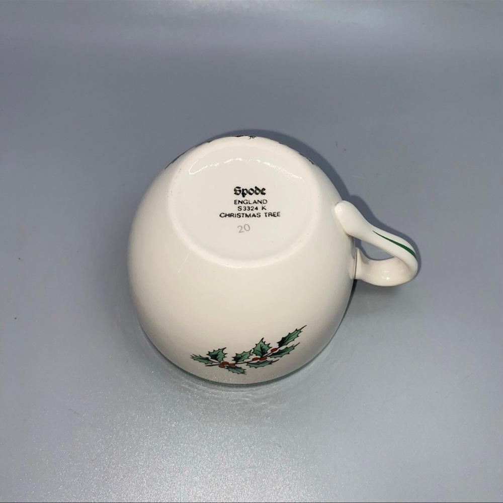 Spode Christmas tree tea cup ceramic England Home Decor Xmas - Picture 4 of 7
